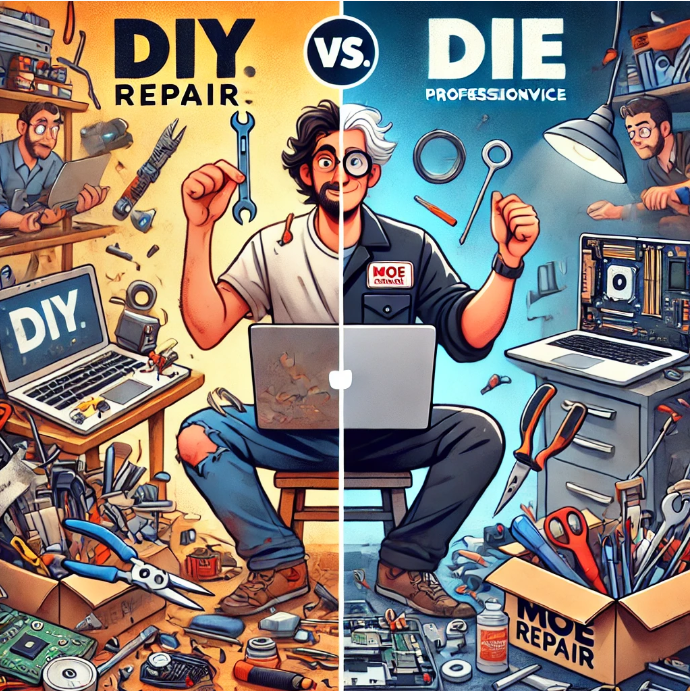 DIY VS Professional computer repair moe repair