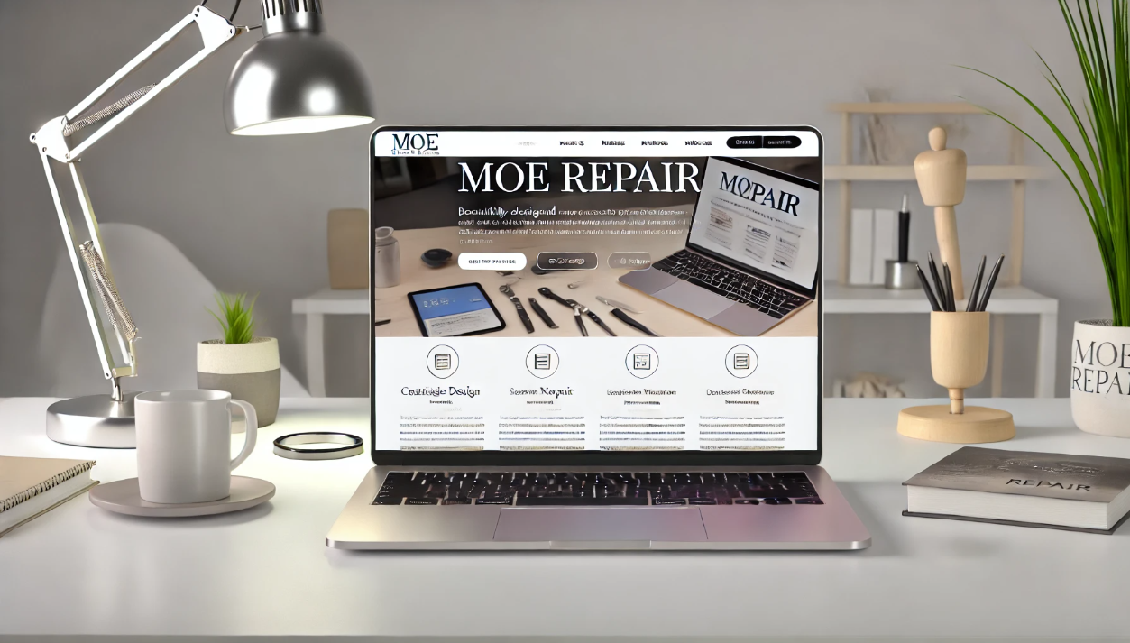 moe repair create website