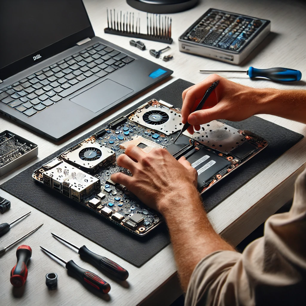 DELL LAPTOP MOTHERBOARD REPLACEMENT - MOE REPAIR