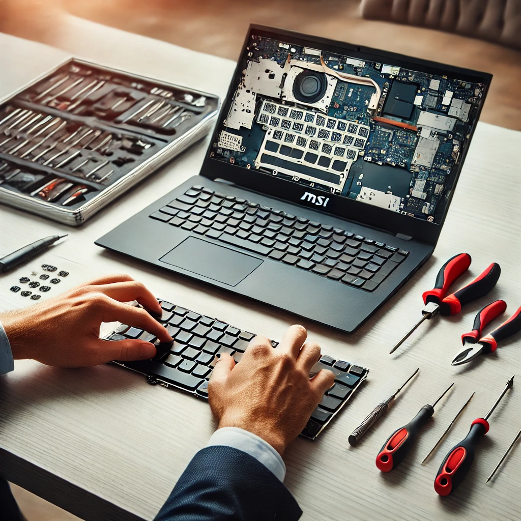 MSI KEYBOARD REPLACEMENT - MOE REPAIR