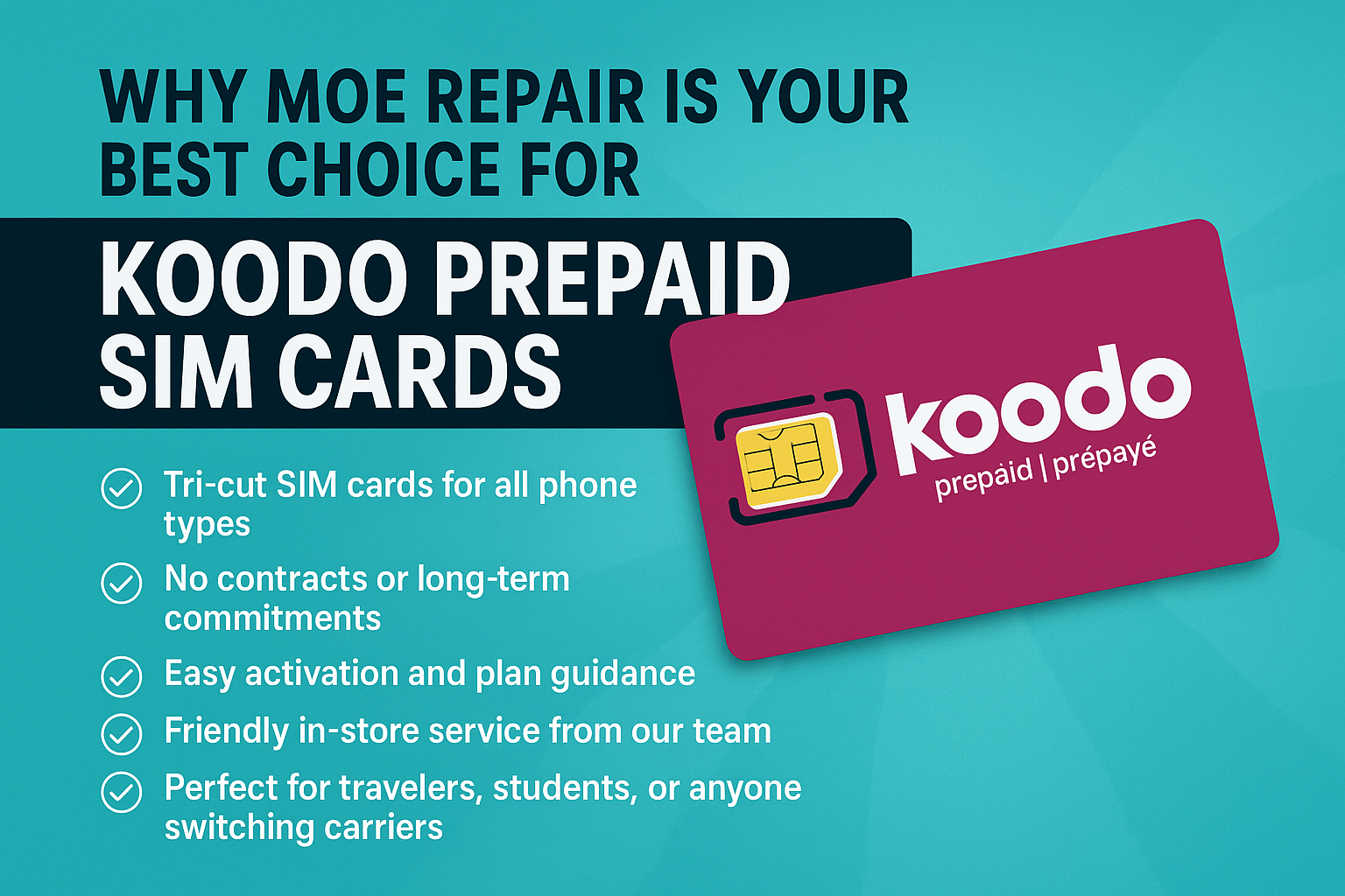 Koodo prepaid coquitlam moe Repair