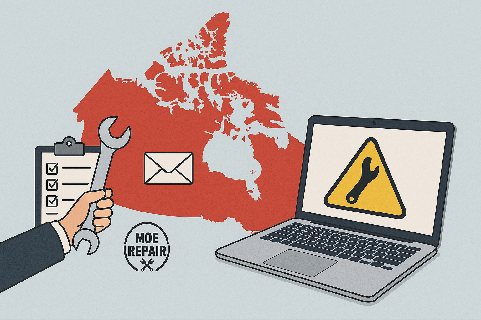 Canada-Wide Laptop Repair Now Available from Moe Repair